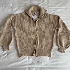 NWT Princess Polly Knit Zip-Up Sweater